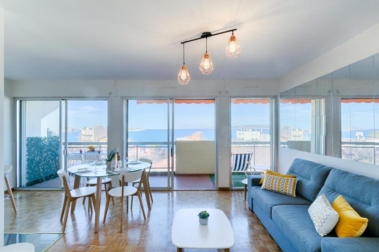 Vue Feerique Sur La Mer - Air Rental Μασσαλία Εξωτερικό φωτογραφία