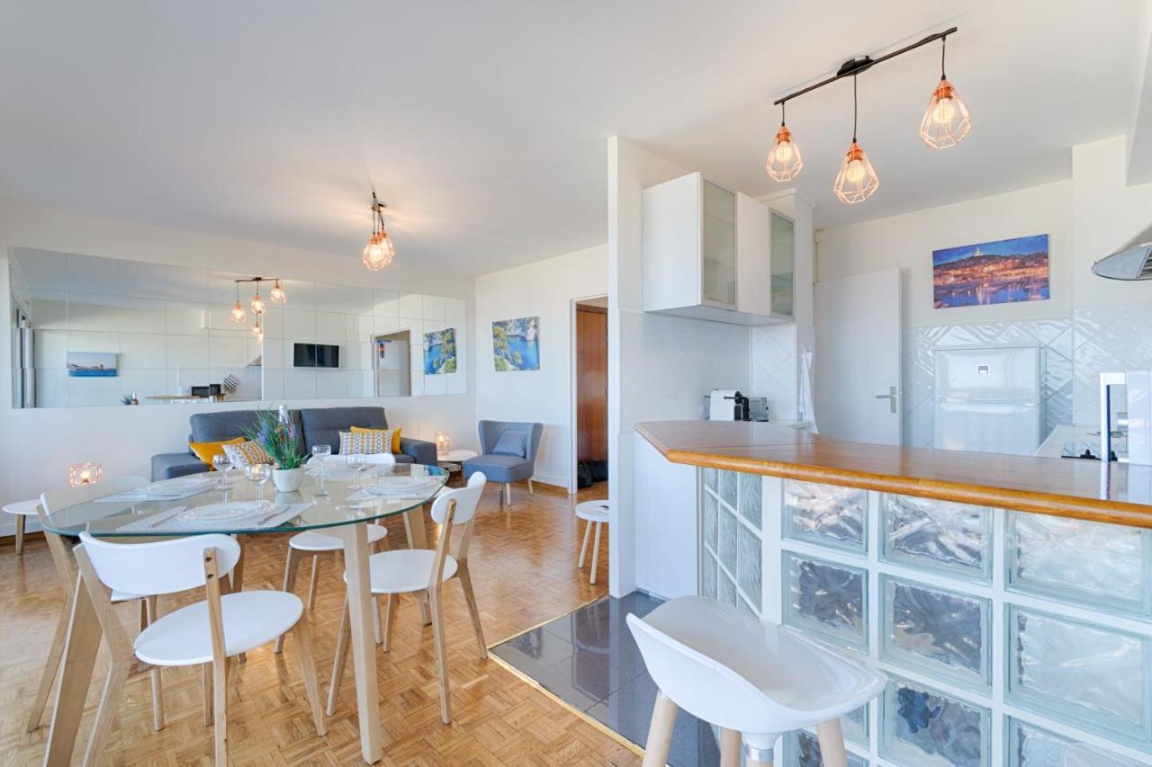 Vue Feerique Sur La Mer - Air Rental Μασσαλία Εξωτερικό φωτογραφία