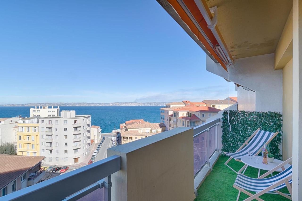 Vue Feerique Sur La Mer - Air Rental Μασσαλία Εξωτερικό φωτογραφία